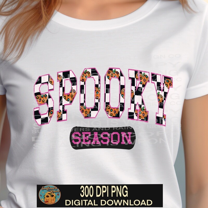 Spooky season png. Retro Halloween png. Digital download. Sublimation Halloween shirts. Dtf pints. Halloween spooky design. Fall png