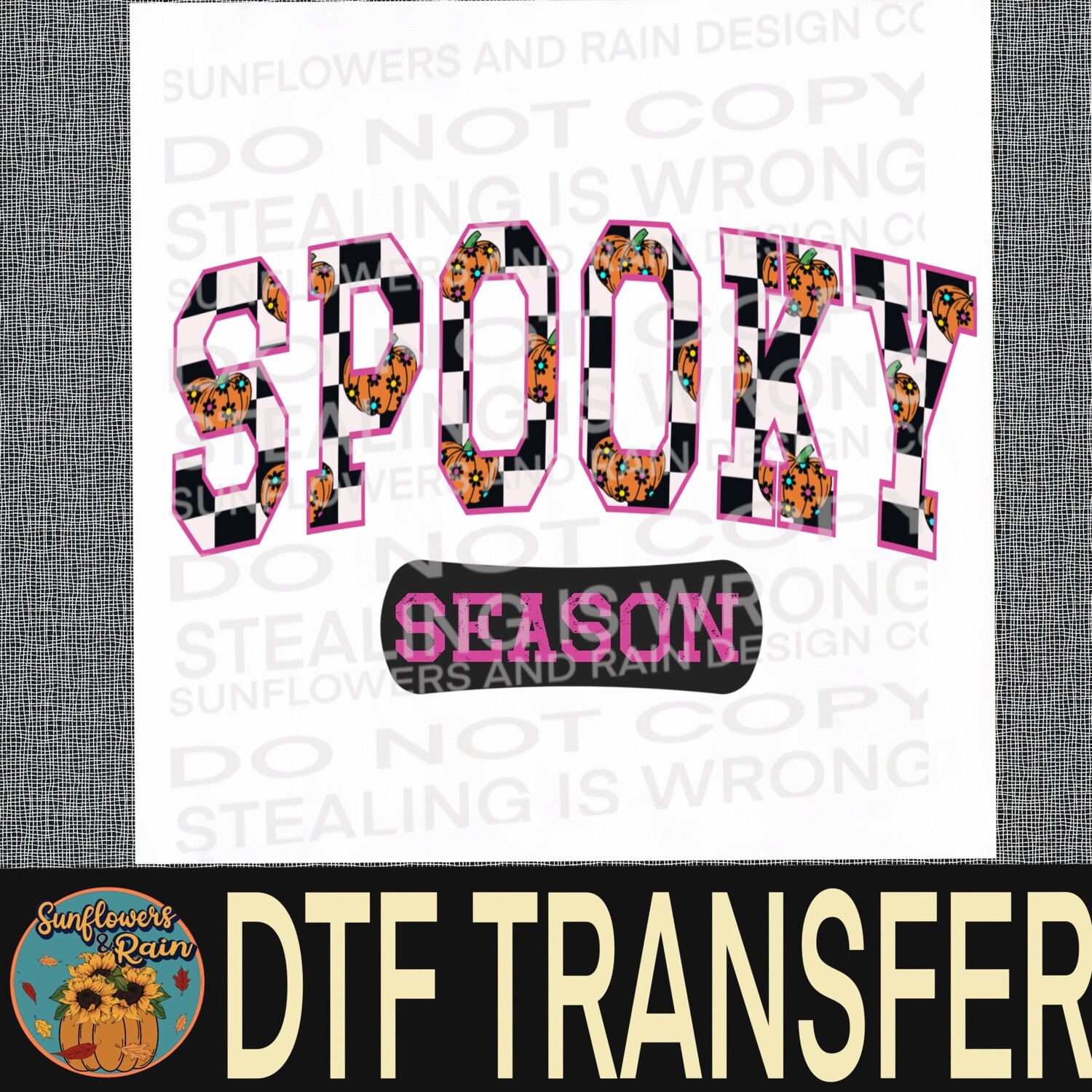Spooky Season Dtf transfer