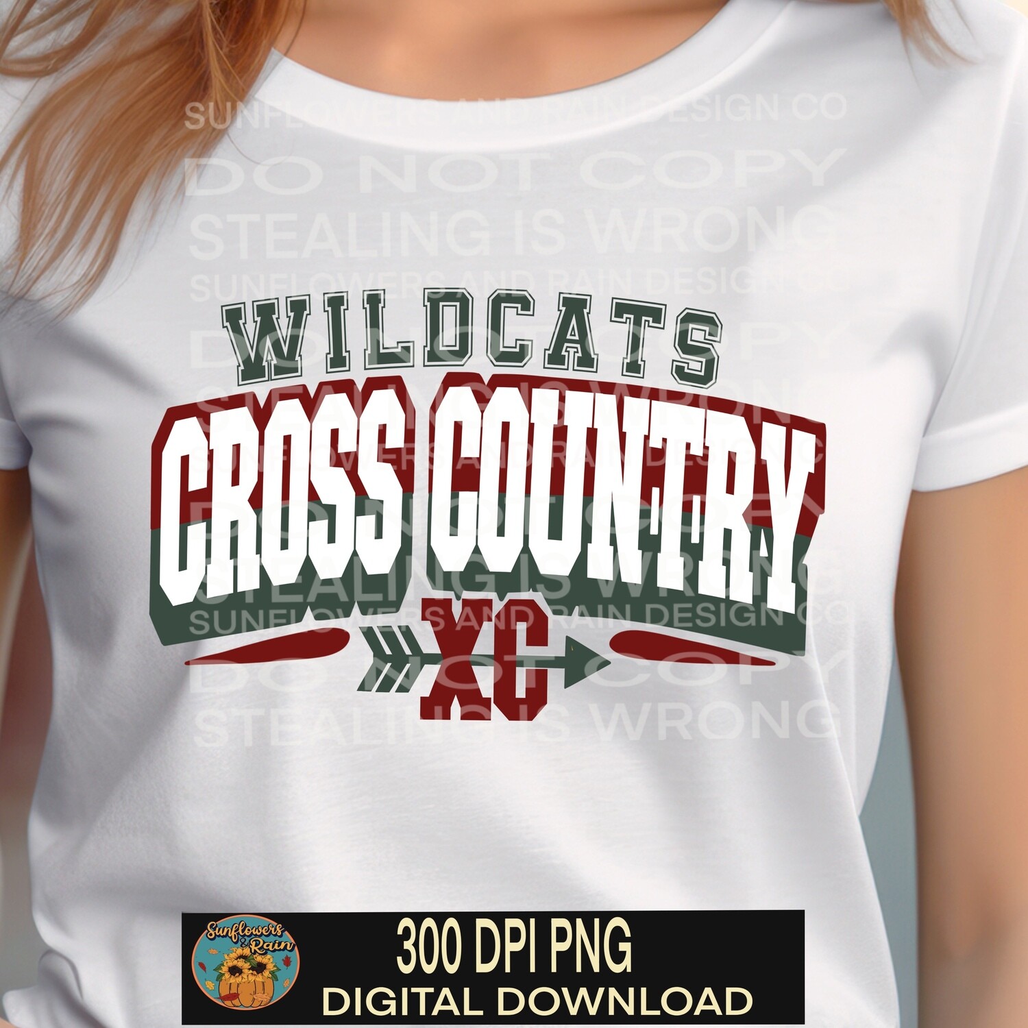 Wildcats cross country  cross country design. Sublimation design download