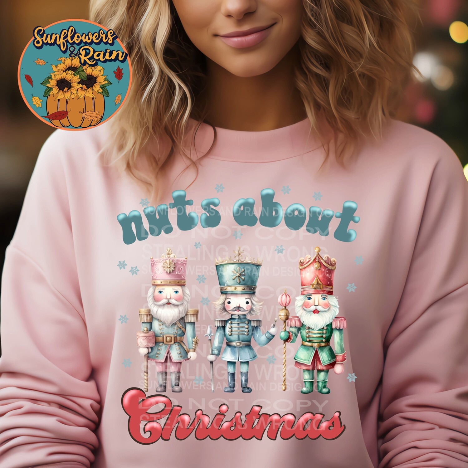 Nuts about  Christmas design png file included  digital download, Sublimation design.