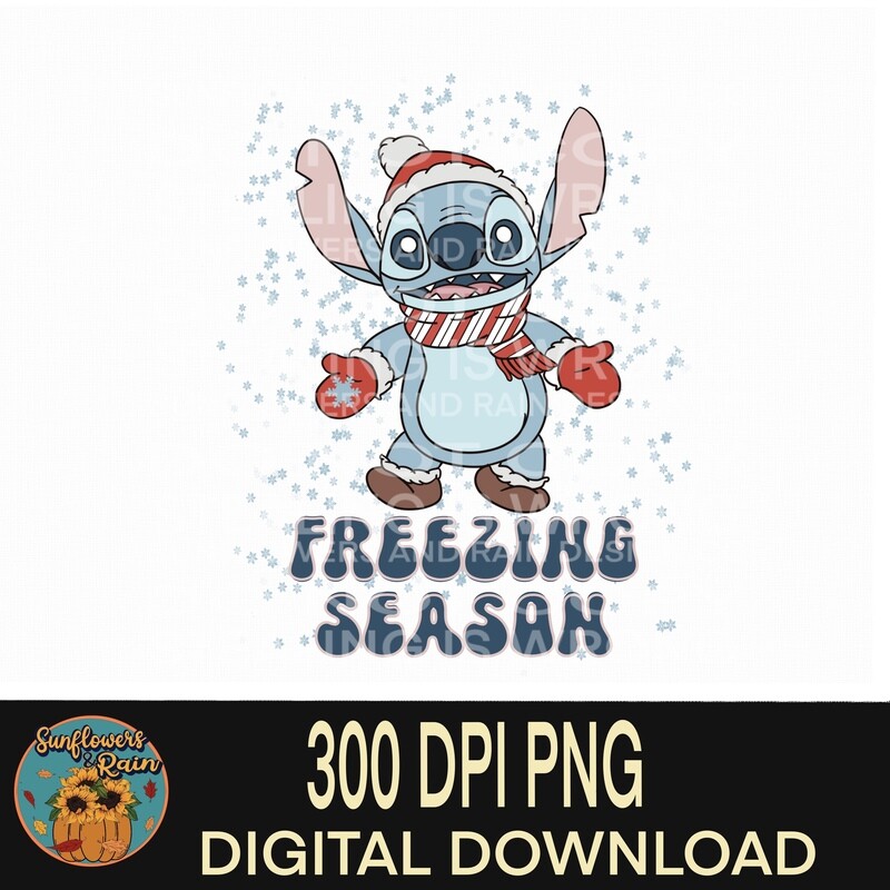 Stitch freezing season   Dtf transfer.