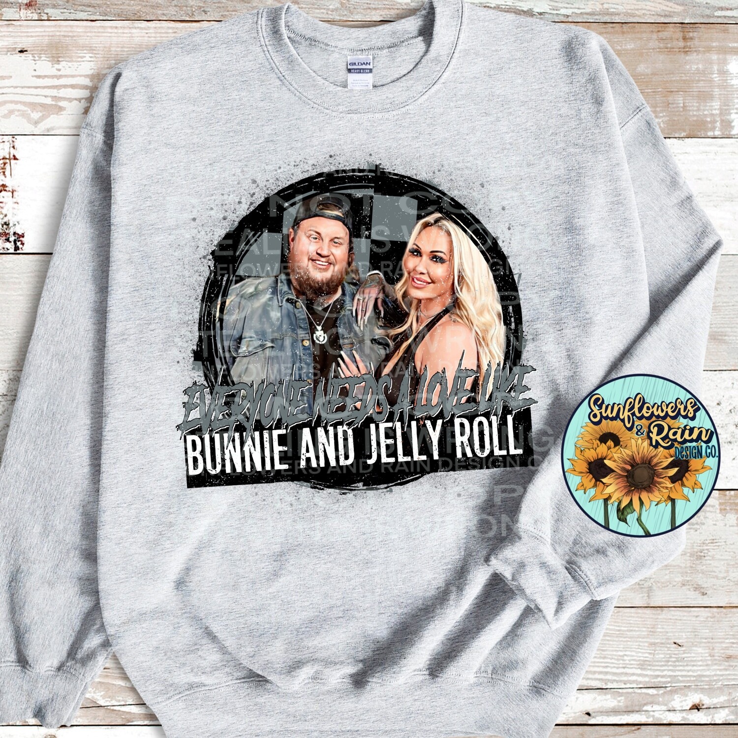 Jelly Roll &amp; Bunnie T-shirt or sweatshirt 
Please read full description