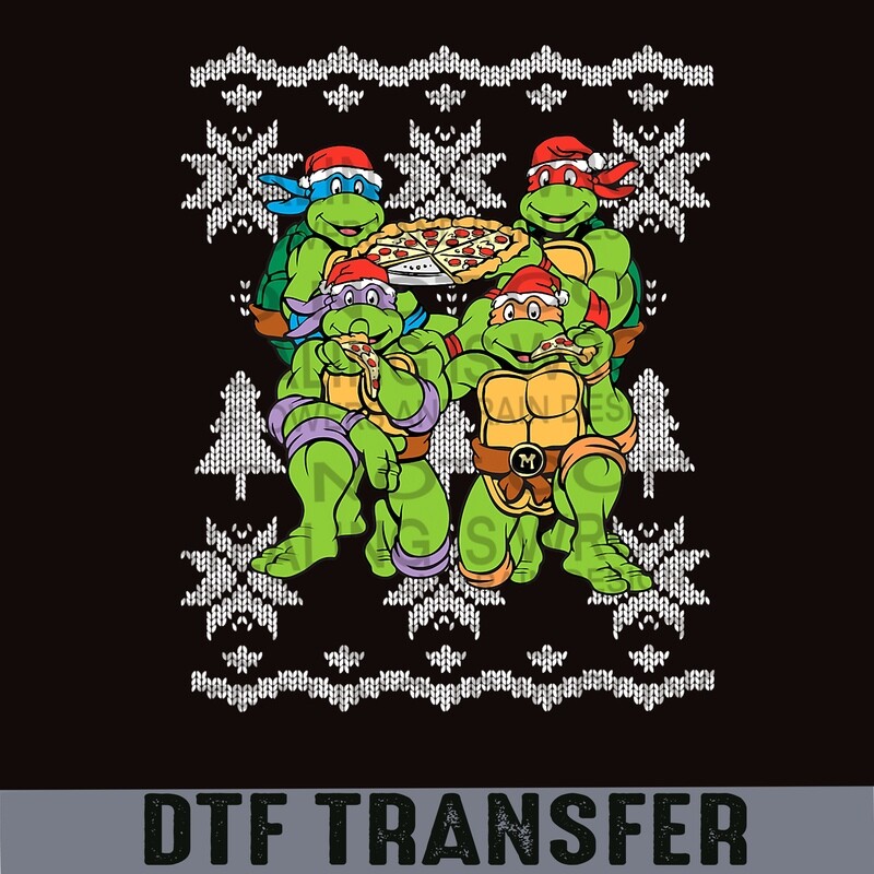Ninja turtles Dtf transfer.