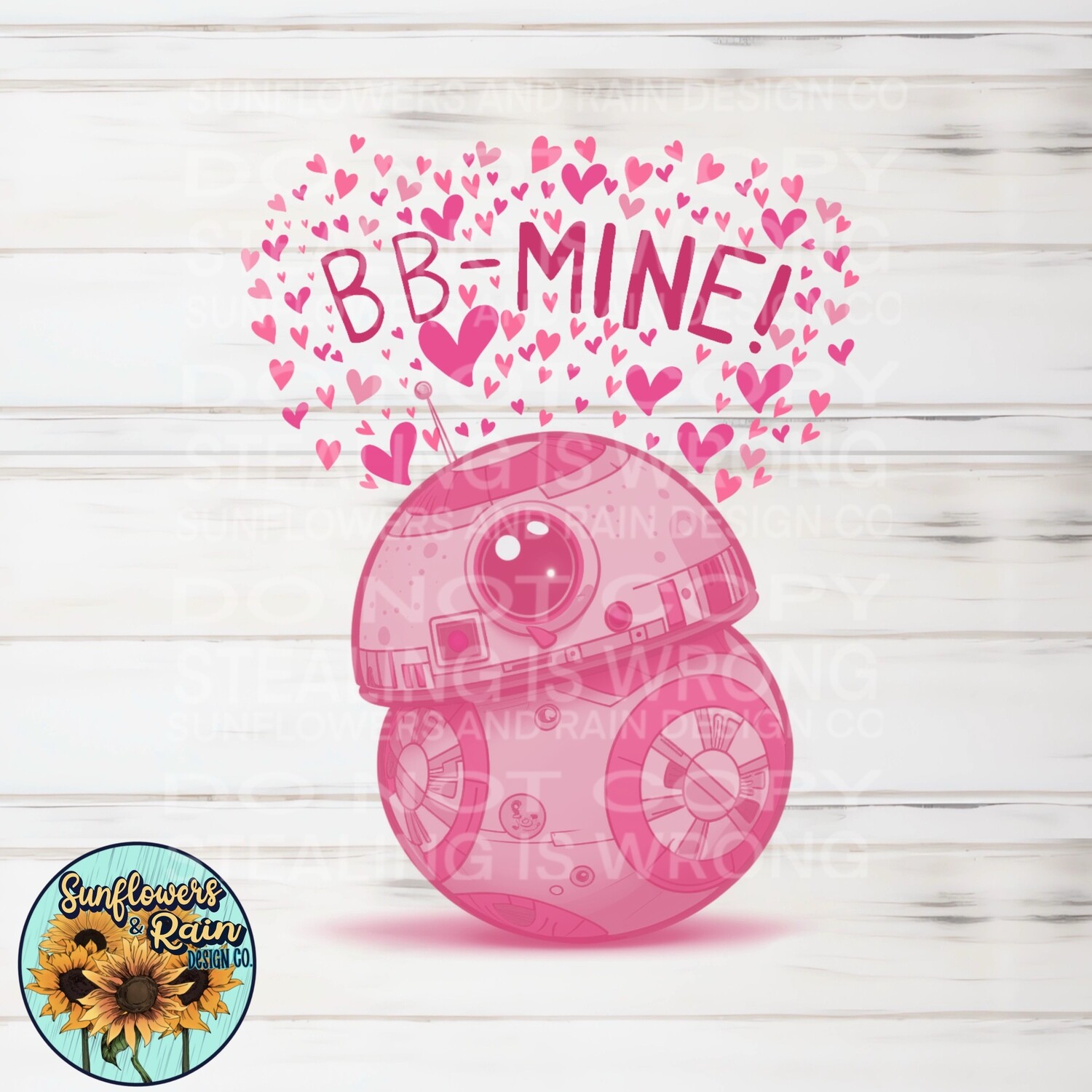 BB MINE . Valentine’s Day.  png file included digital download, Sublimation design.