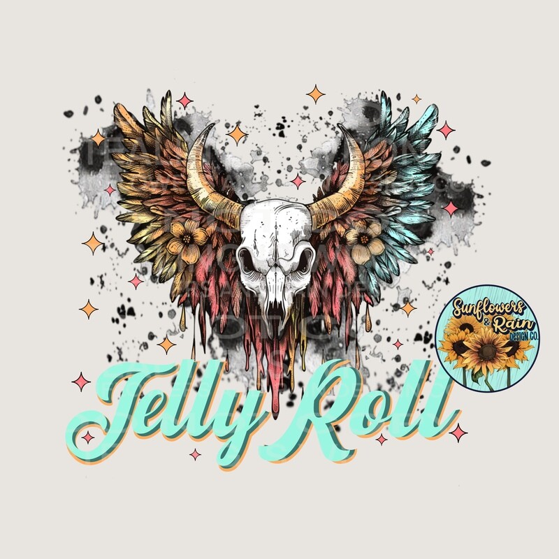 Jelly Roll . Country Music png file included  digital download, Sublimation design.