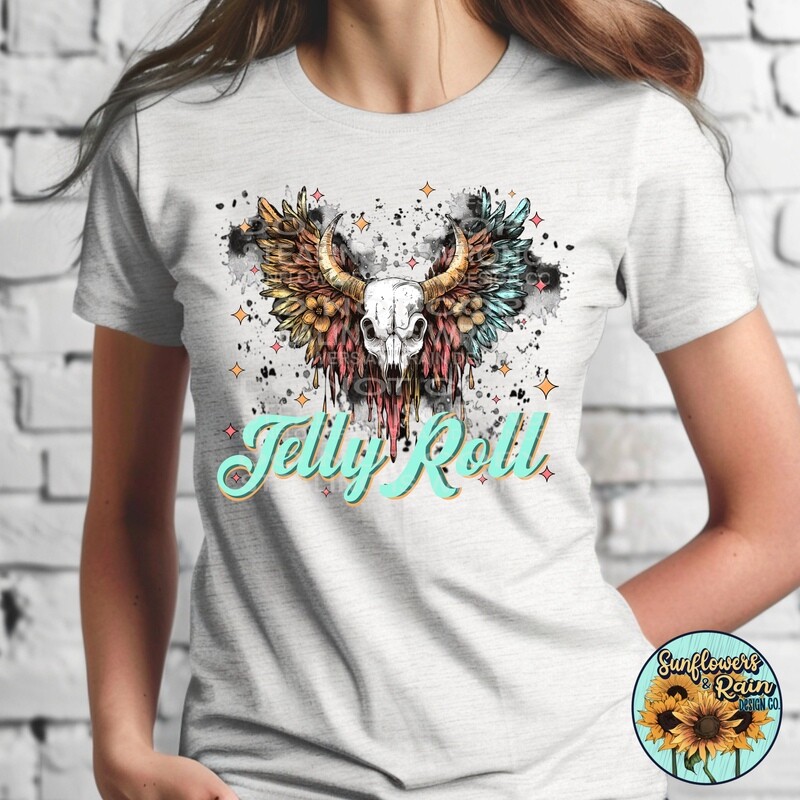 Jelly Roll . Country Music png file included  digital download, Sublimation design.