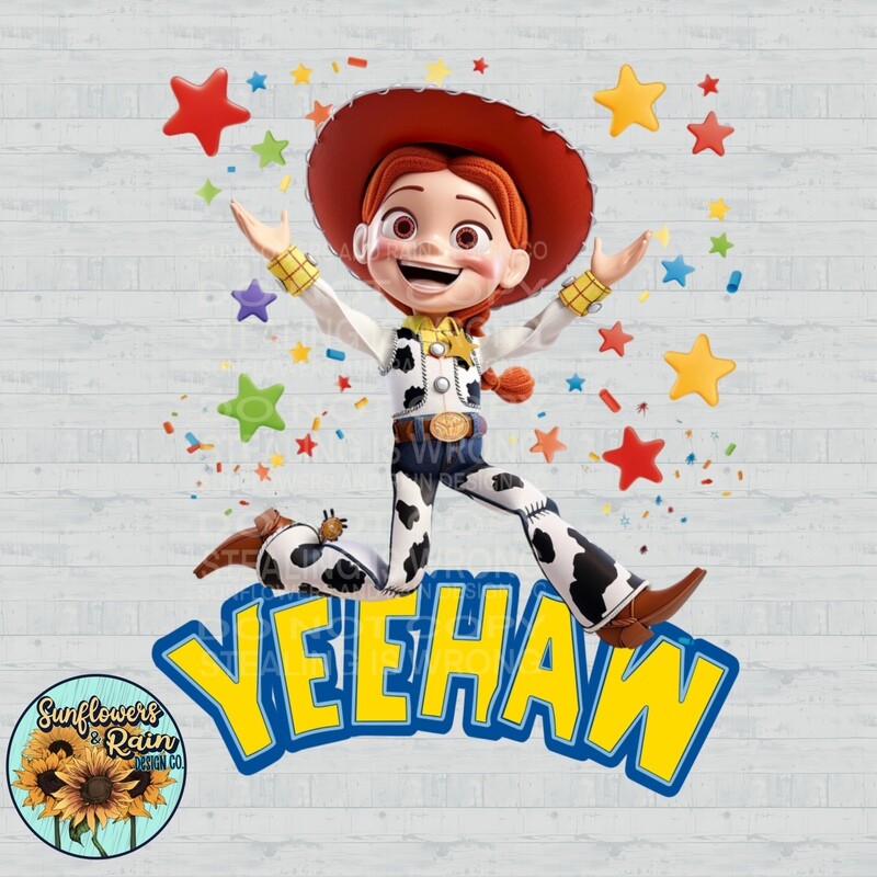 Jessie Toy Story Disney png file included  digital download, Sublimation design.