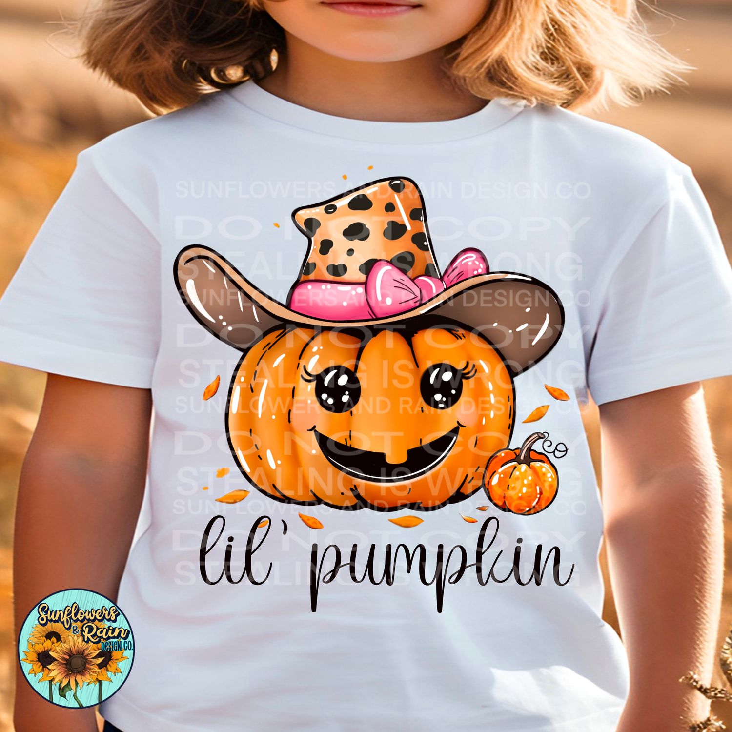 Lil pumpkin , western pumpkin for Halloween  Png Sublimation file.  Digital download only