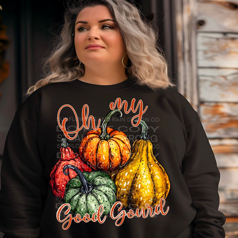 Oh my good gourd  Png Sublimation file.  Digital download only