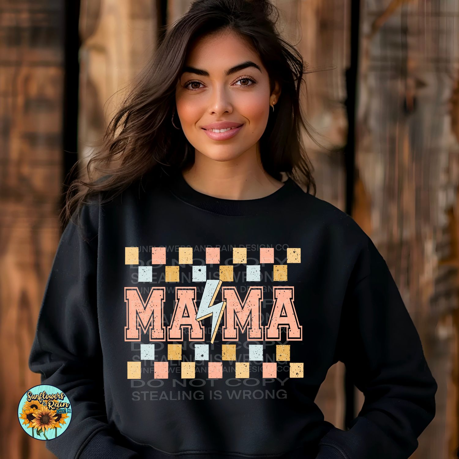 Retro mama Png Sublimation file.  Digital download only