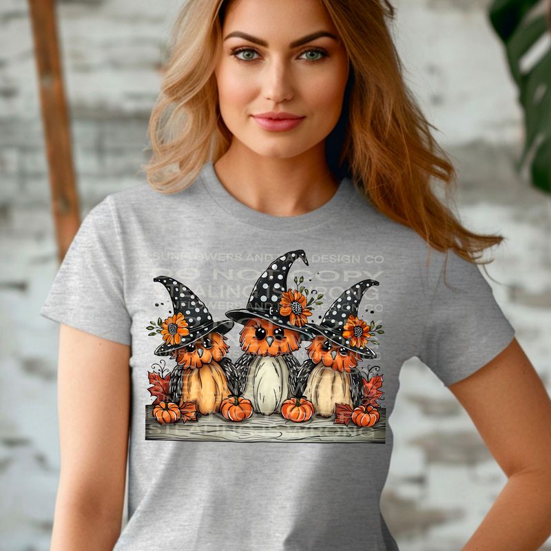 Fall witchy owls Png Sublimation file.  Digital download only