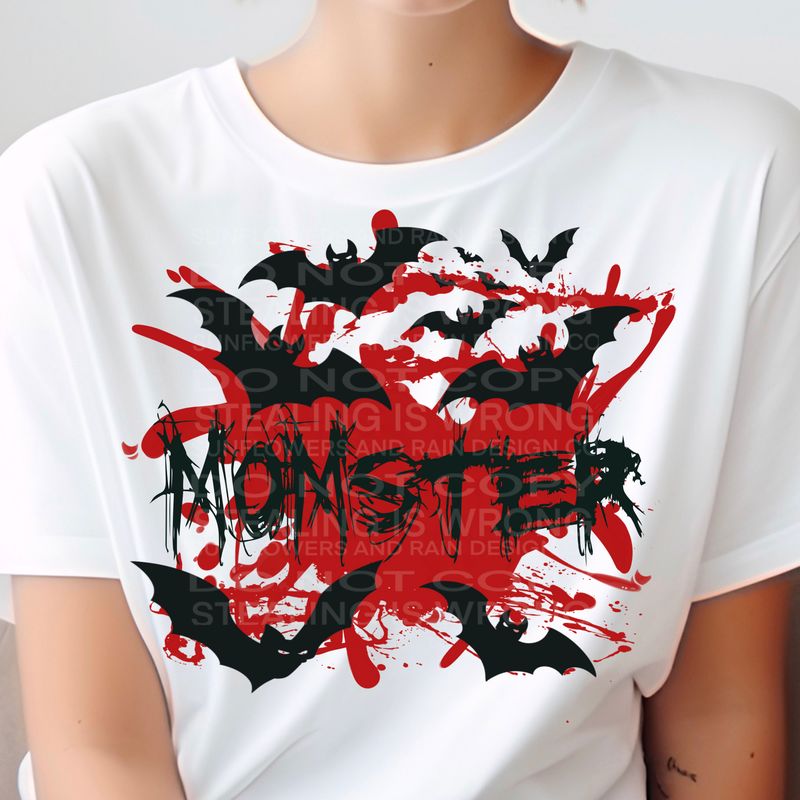 Momster design  Png Sublimation file.  Digital download only
