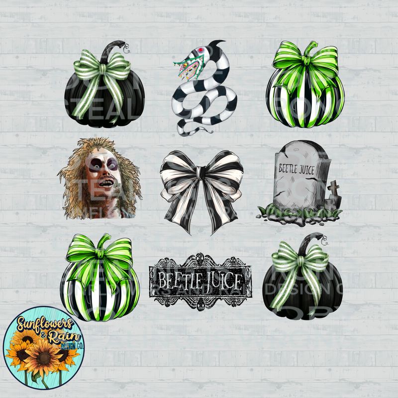 Coquette Beetlejuice Png Sublimation file.Digital download only