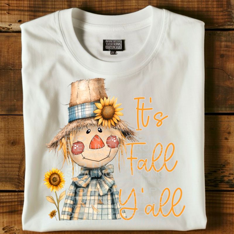 It’s fall y’all boy scarecrow Png Sublimation file.Digital download only
