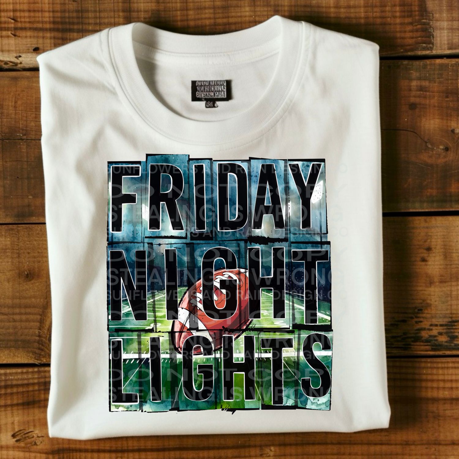 Friday night lights football Png Sublimation file.Digital download only