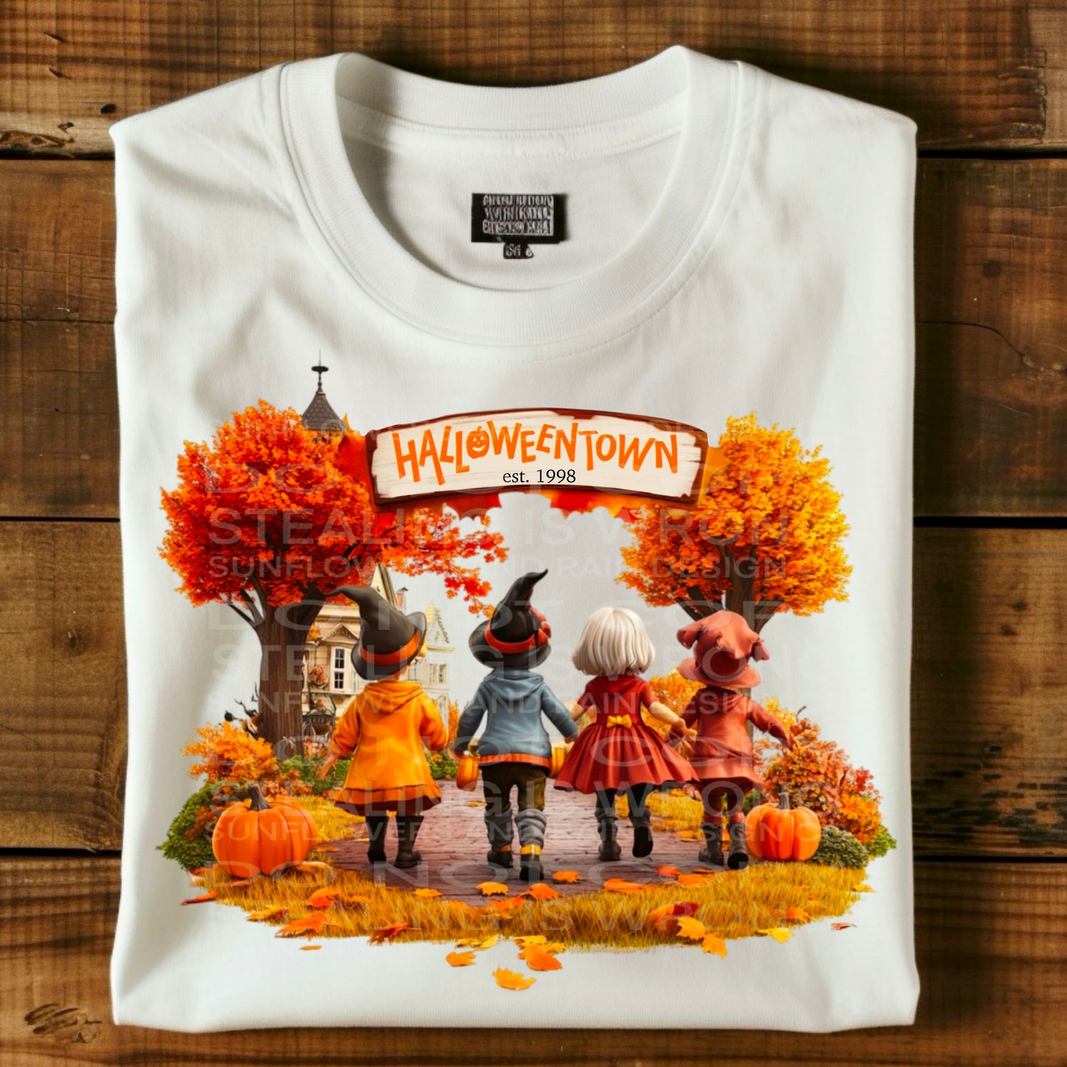 Halloweentown Png Sublimation file.Digital download only