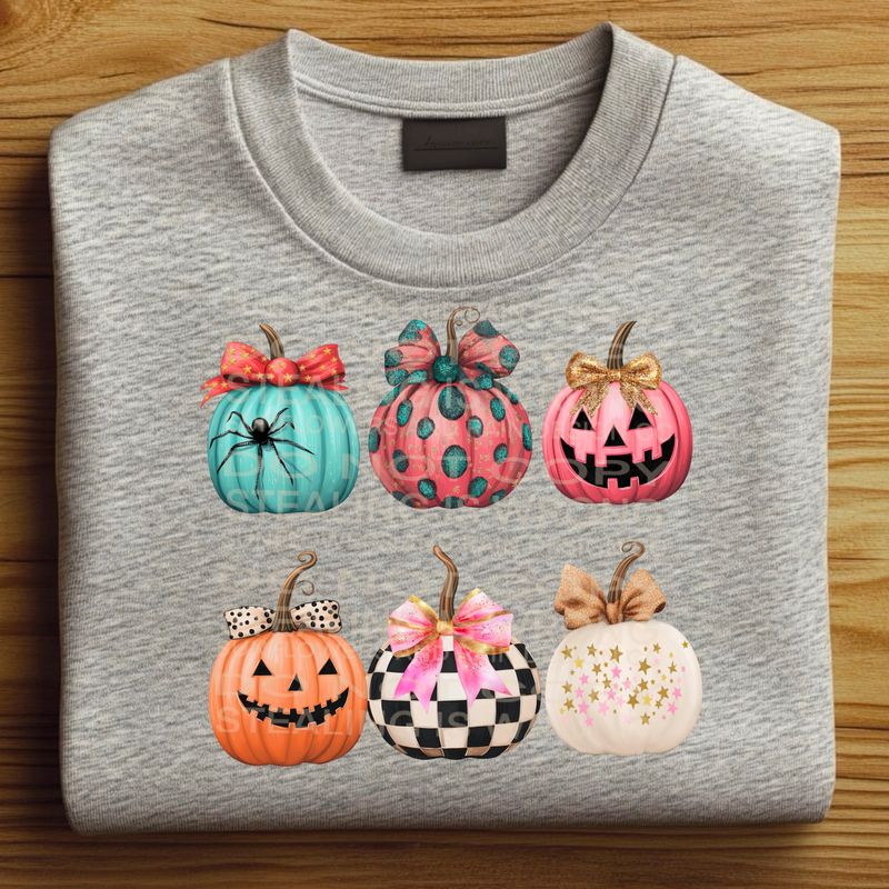 Coquette pumpkins Png Sublimation file.Digital download only