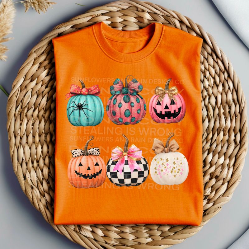 Coquette pumpkins Png Sublimation file.Digital download only
