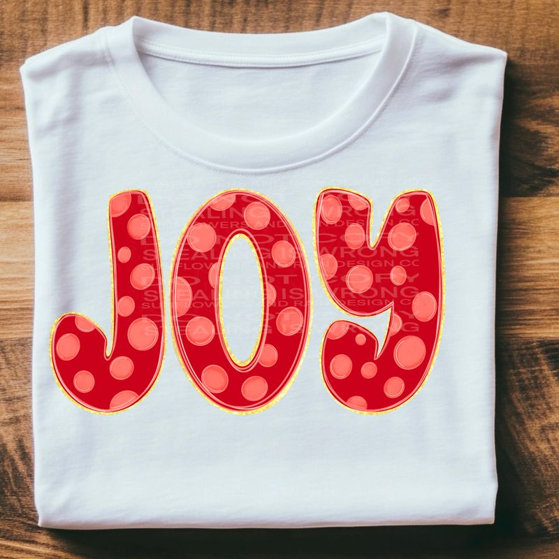 Joy doodle letters  Png Sublimation file.Digital download only