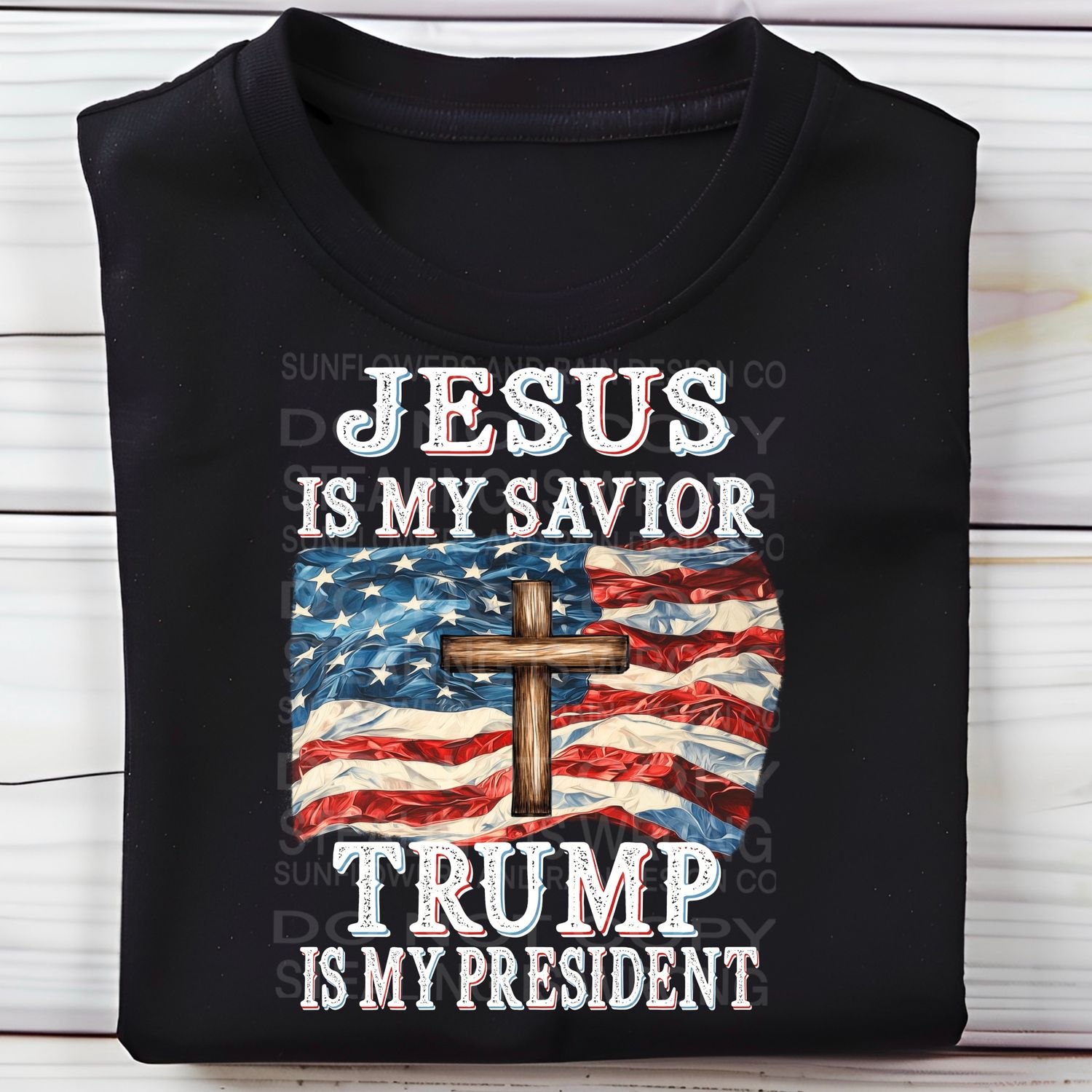 Jesus is my savior, Trump is my President  design Png Sublimation file.Digital download