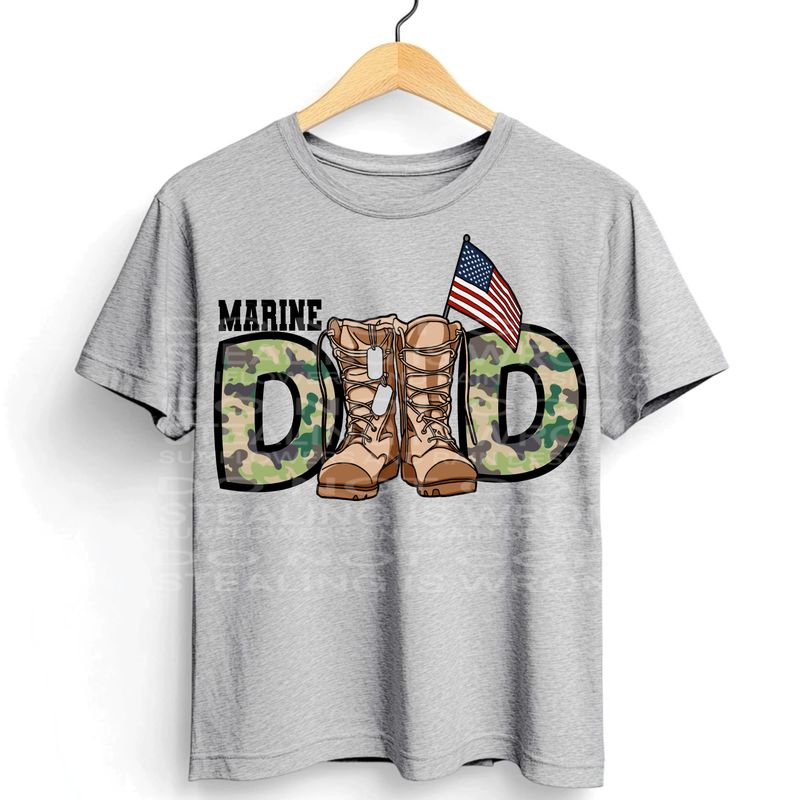 Marines Dad digital download, Sublimation design.