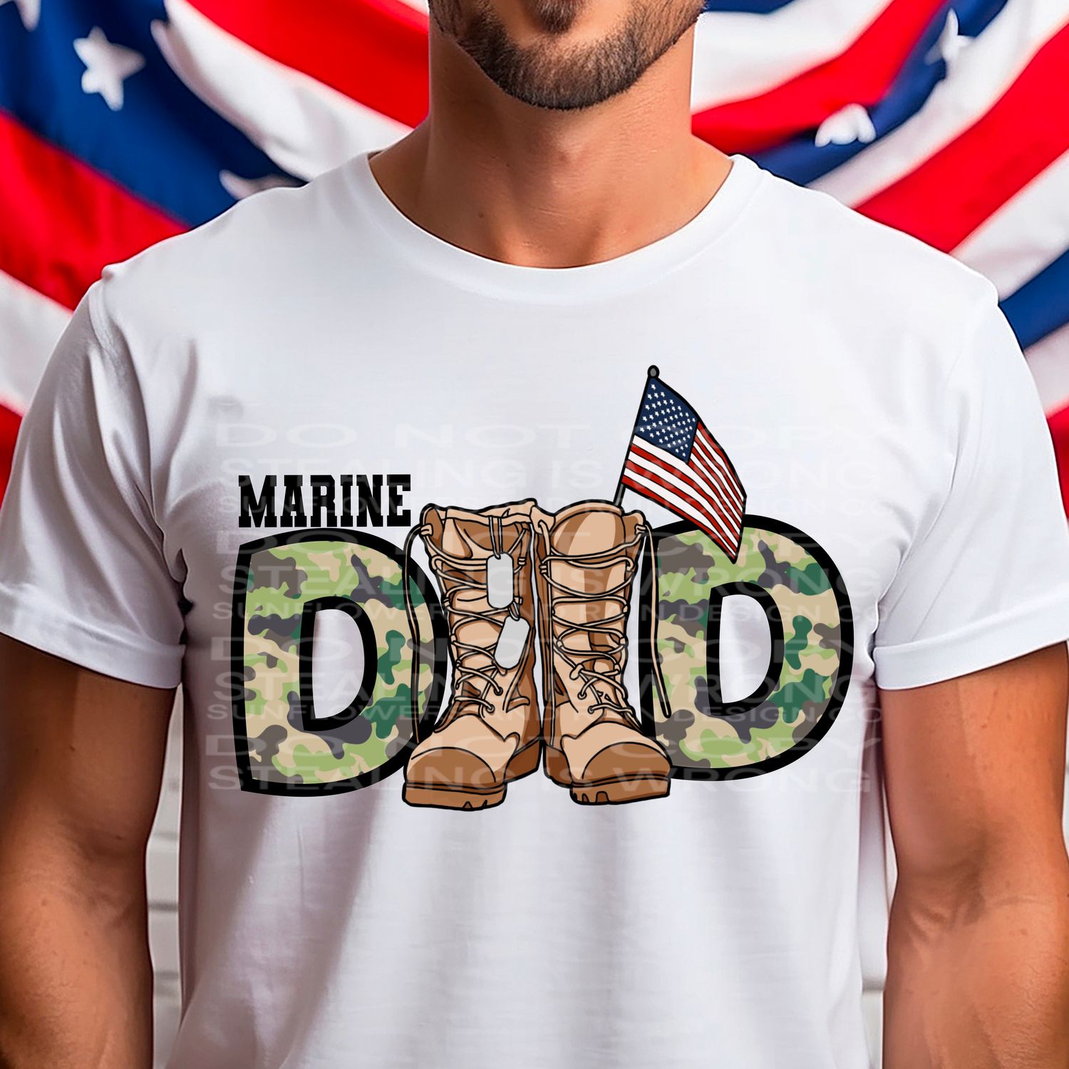 Marines Dad digital download, Sublimation design.