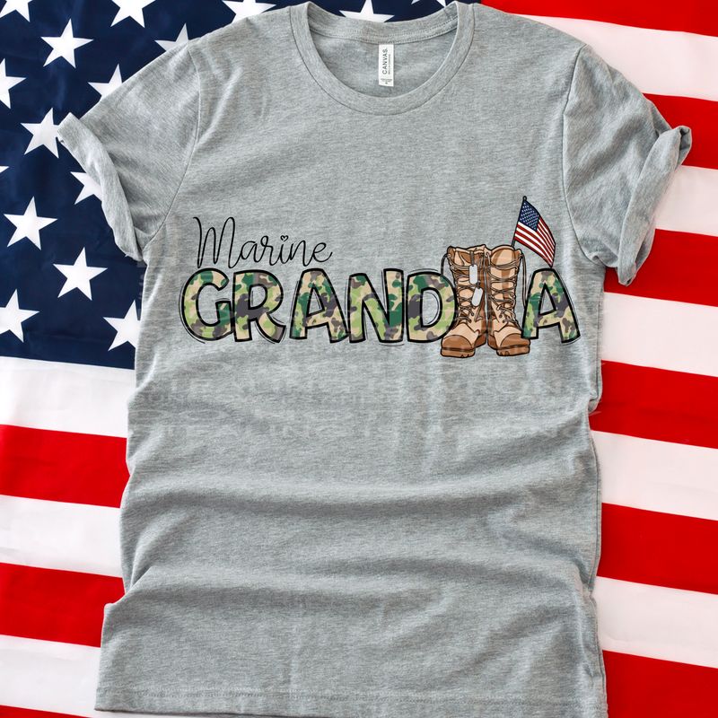 Marine grandma  digital download, Sublimation design.