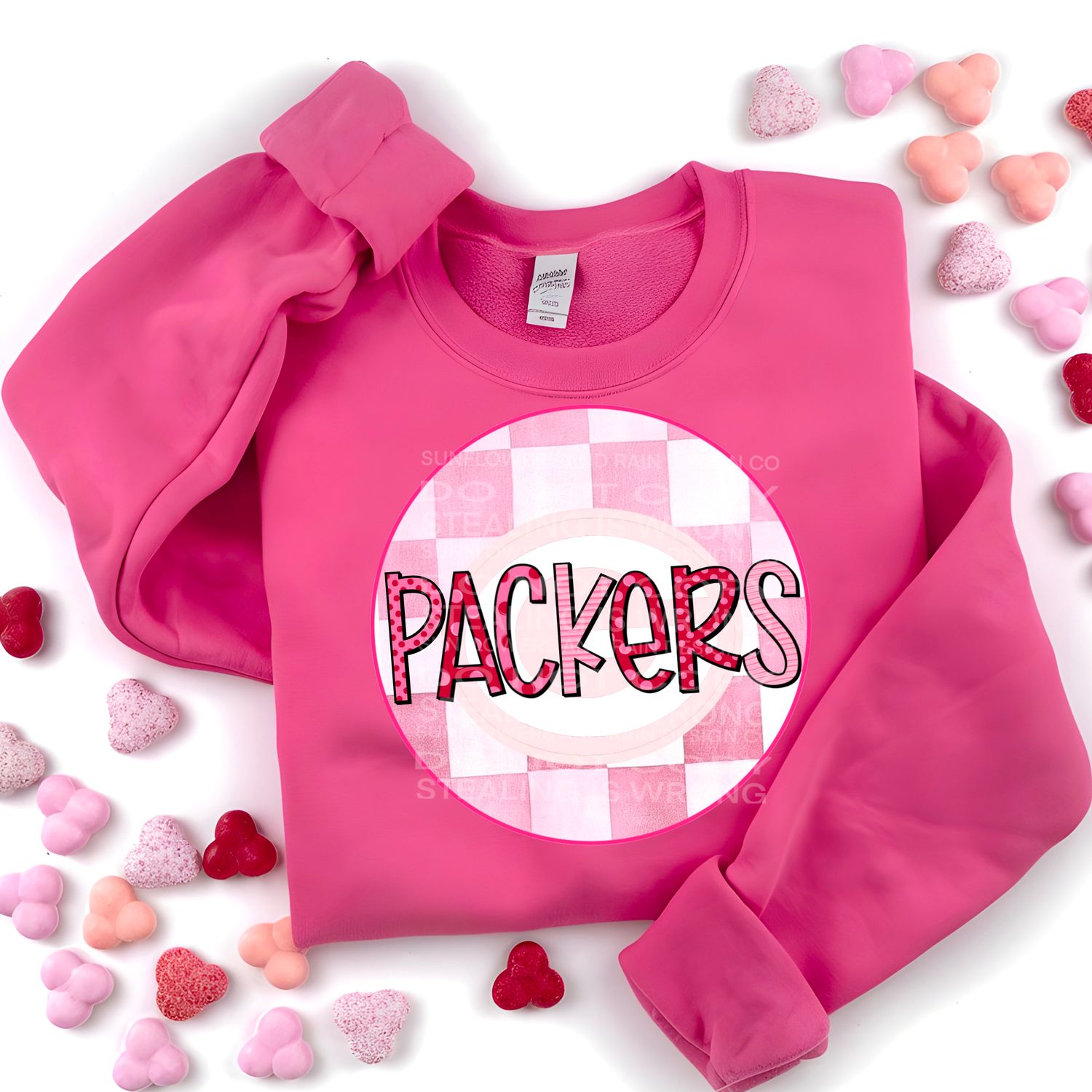 Green Bay Packers Valentine’s Day Png file for sublimation and dtf T-shirts and prints.