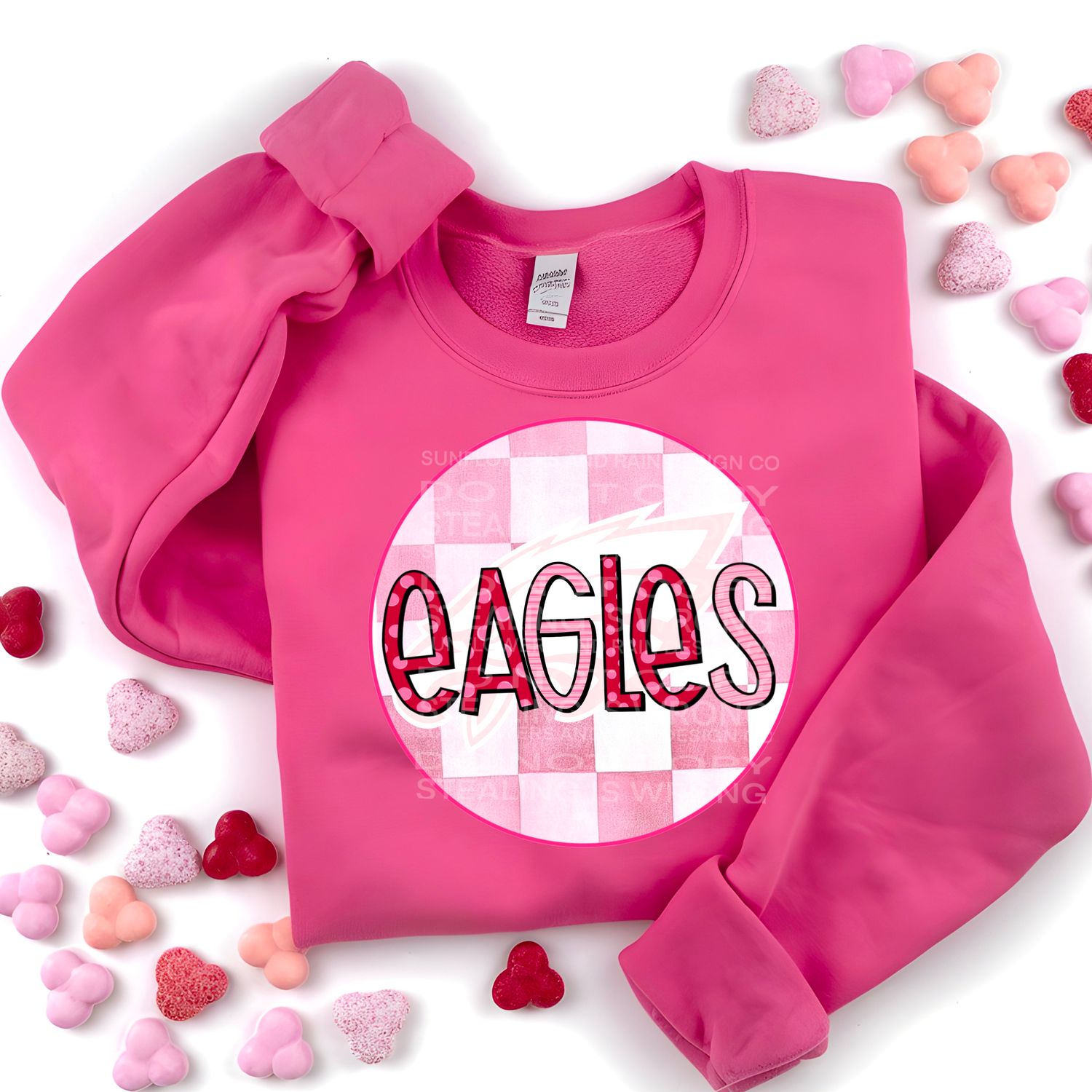 Philadelphia Eagles Valentine’s Day Png file for sublimation and dtf T-shirts and prints.