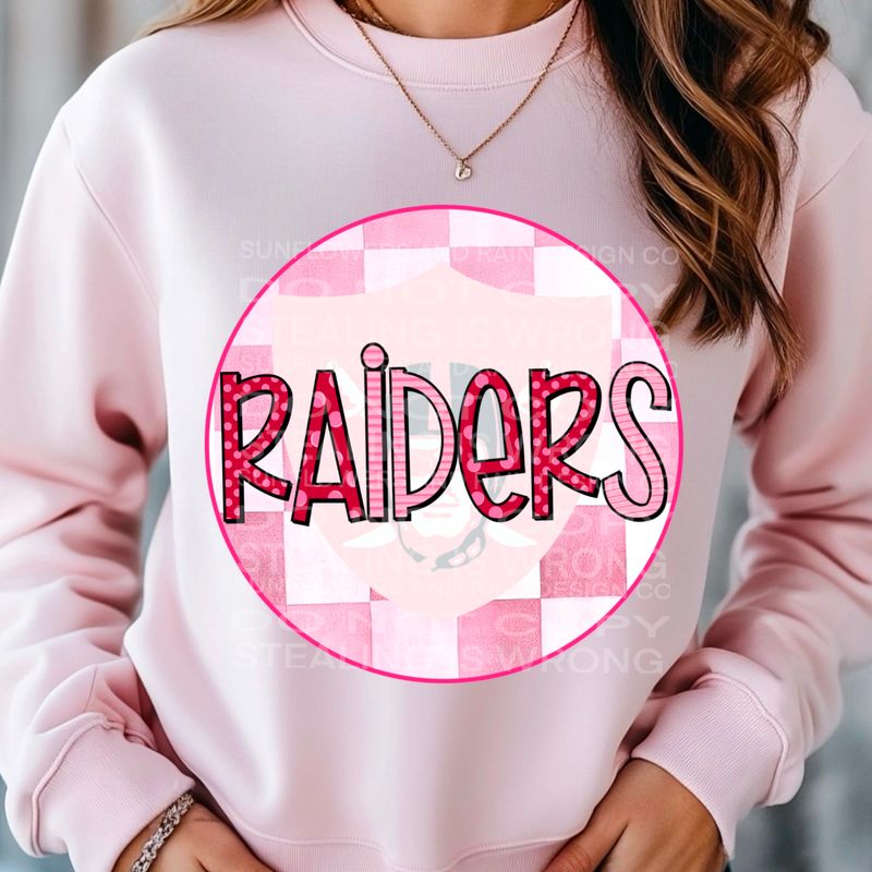 Raiders Valentine’s Day Png file for sublimation and dtf T-shirts and prints.