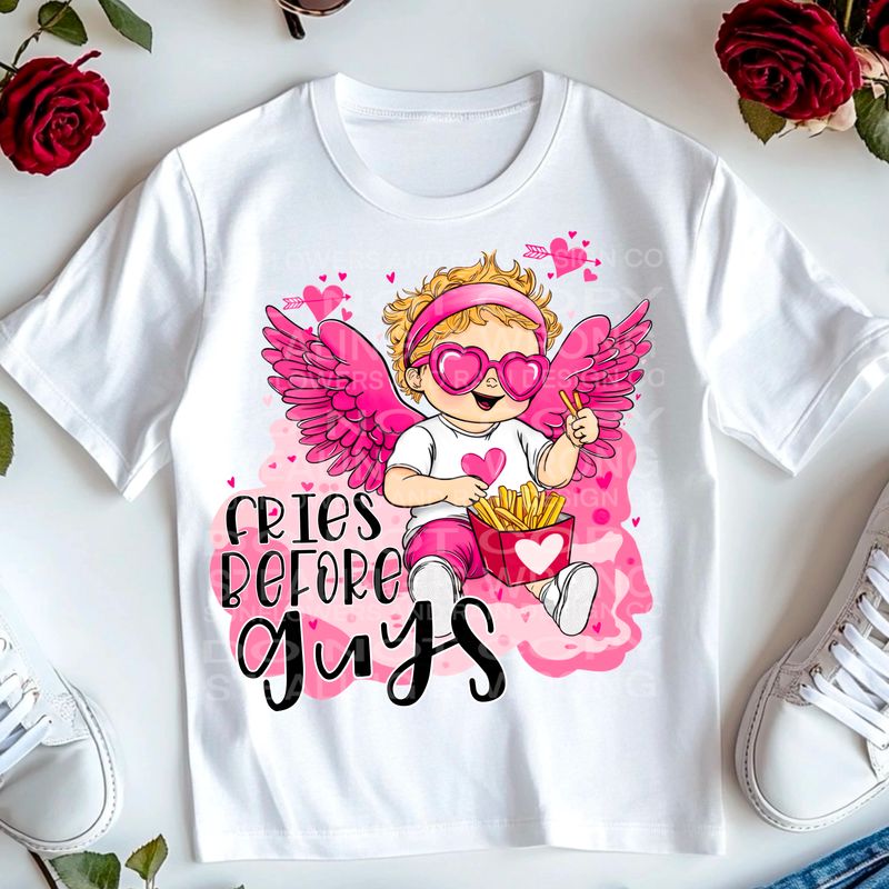 Fries before guys  .Png file for sublimation and dtf T-shirts and prints.