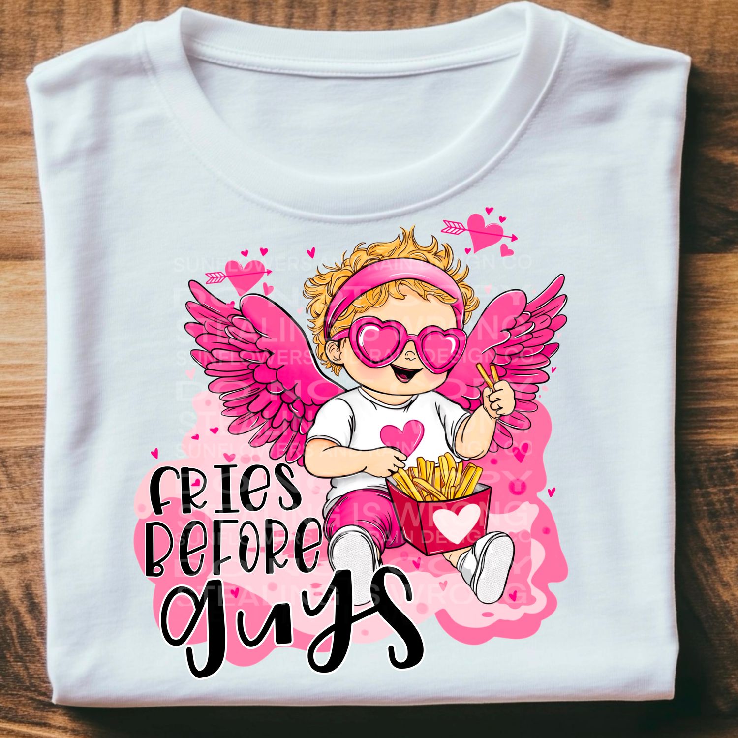 Fries before guys  .Png file for sublimation and dtf T-shirts and prints.