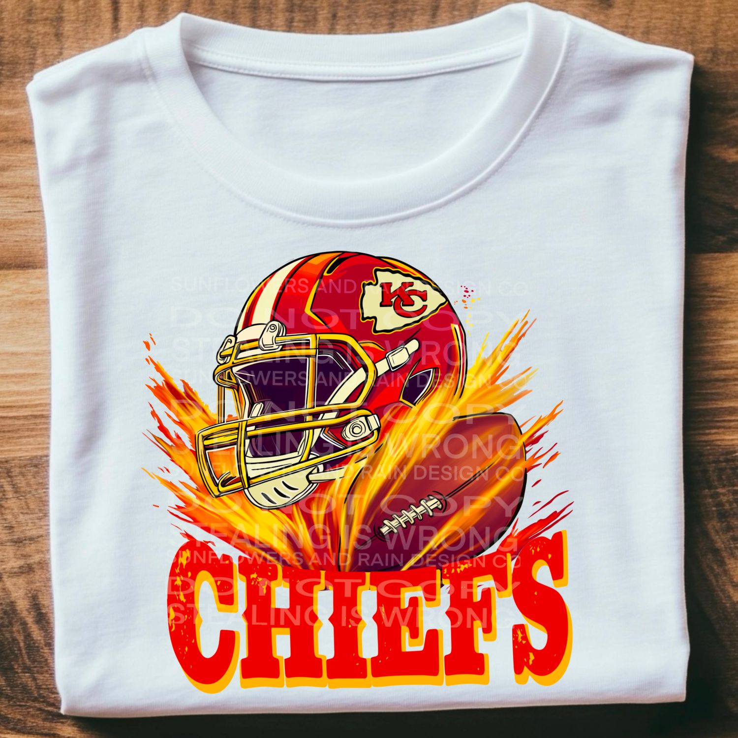 Kansas City football .Png file for sublimation and dtf T-shirts and prints.