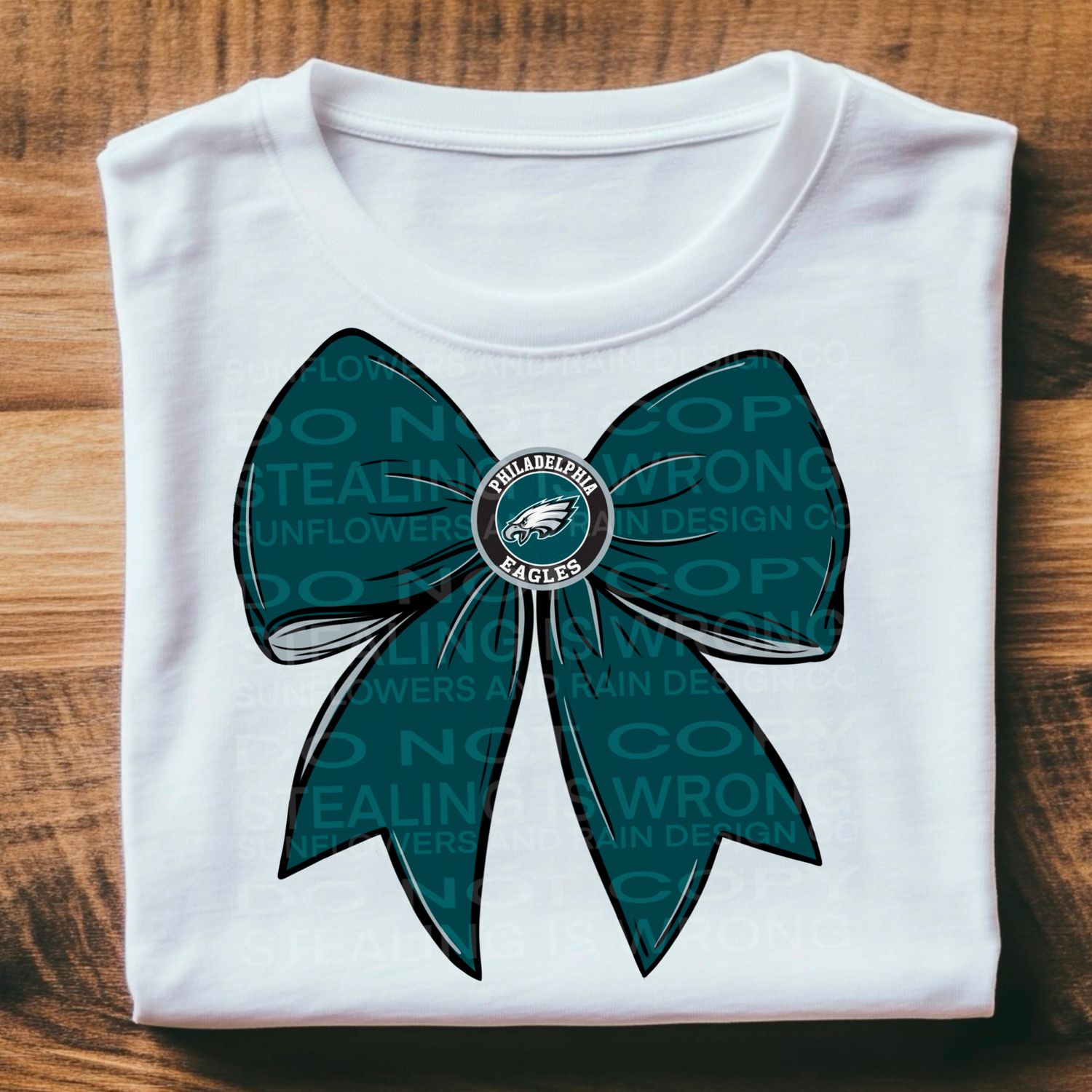 Eagles coquette bow.Png file for sublimation and dtf T-shirts and prints.