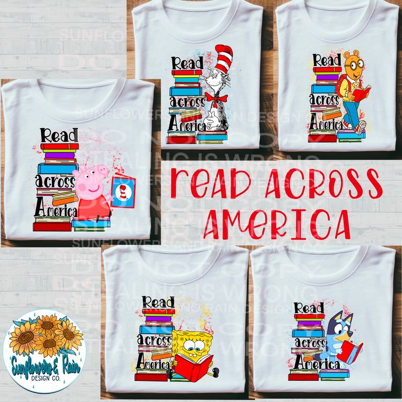 Arthur ,read across America , SUESS , png file for sublimation and dtf shirts. Digital download only.