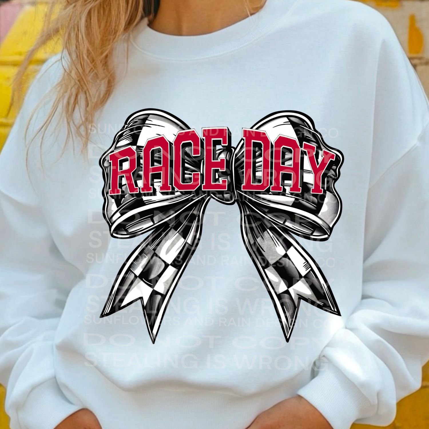 Race day red checkered bow, coquette bow png file for sublimation and dtf shirts. Digital download only.