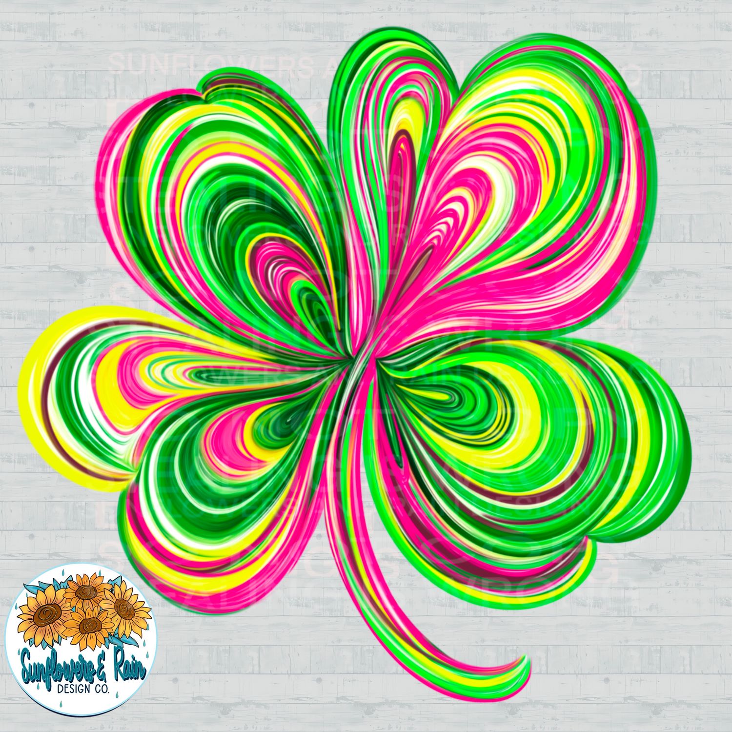 Shamrock clipart  png file for sublimation and dtf shirts. Digital download only.