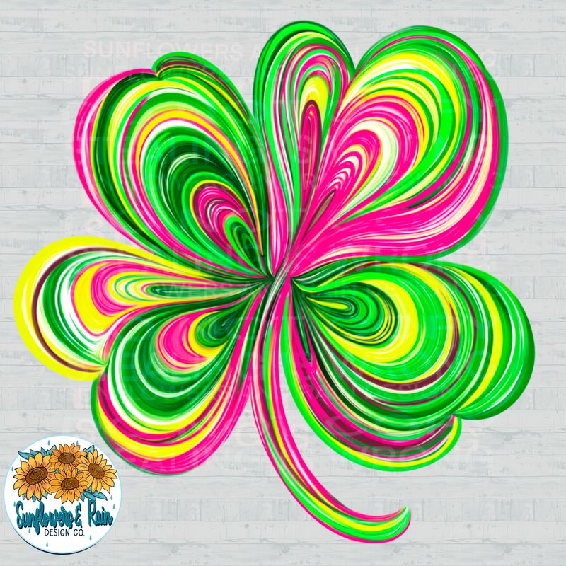 Shamrock clipart  png file for sublimation and dtf shirts. Digital download only.