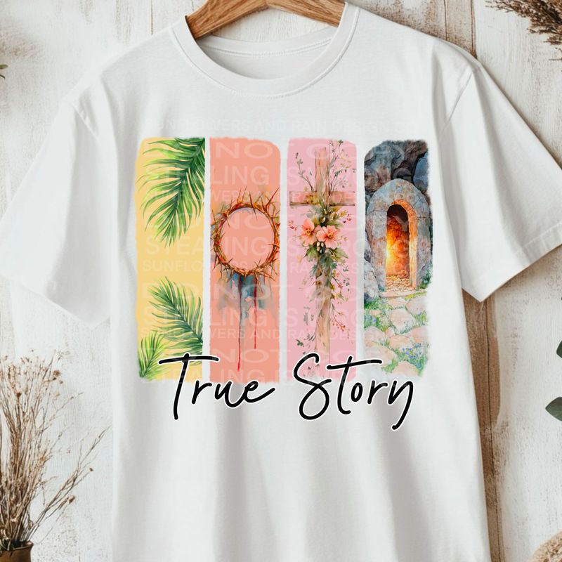True Story png file for sublimation and dtf shirts. Digital download only.