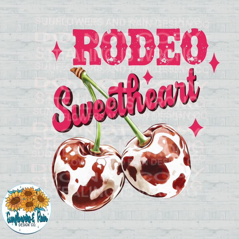 Rodeo sweetheart country  png file for sublimation and dtf shirts. Digital download only.