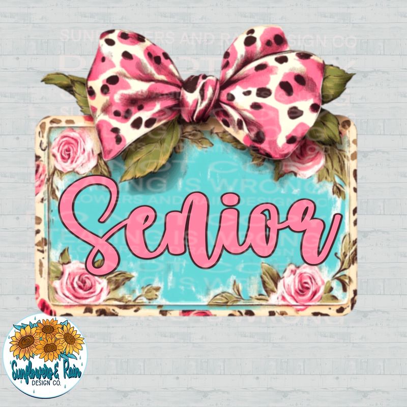 Senior  file for sublimation and dtf shirts. Digital download only.
