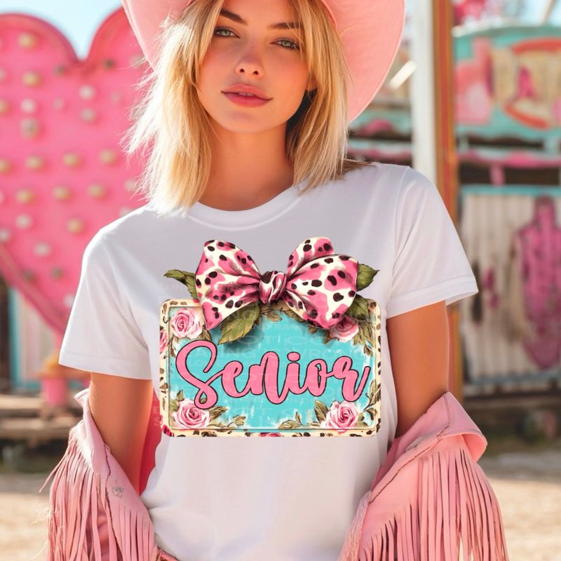 Senior  file for sublimation and dtf shirts. Digital download only.