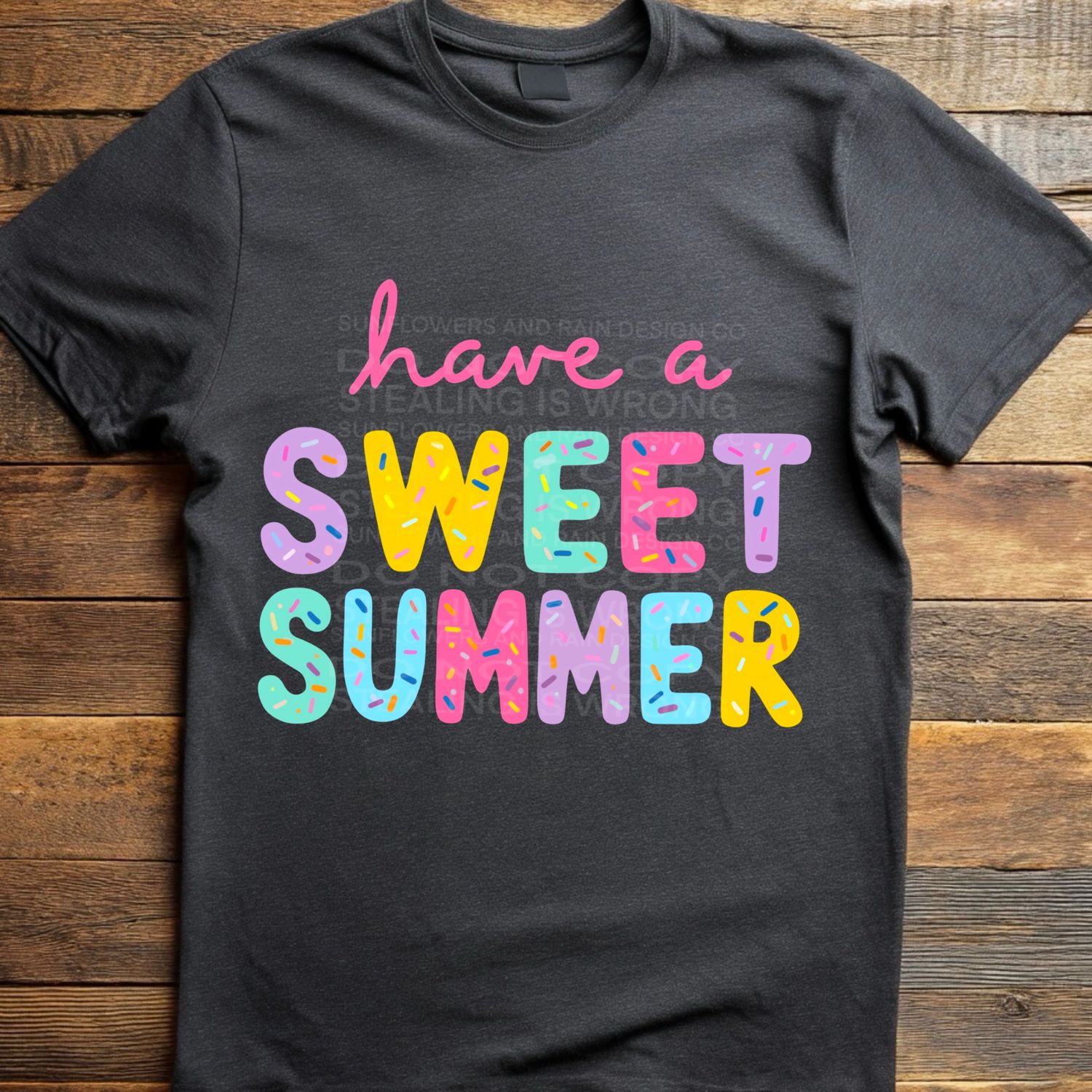 Have a sweet summer file for sublimation and dtf shirts. Digital download only.