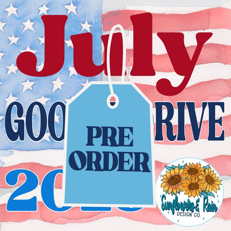 July ( pre order) 2025 drive. 50 plus png files Everything I make in the month of May