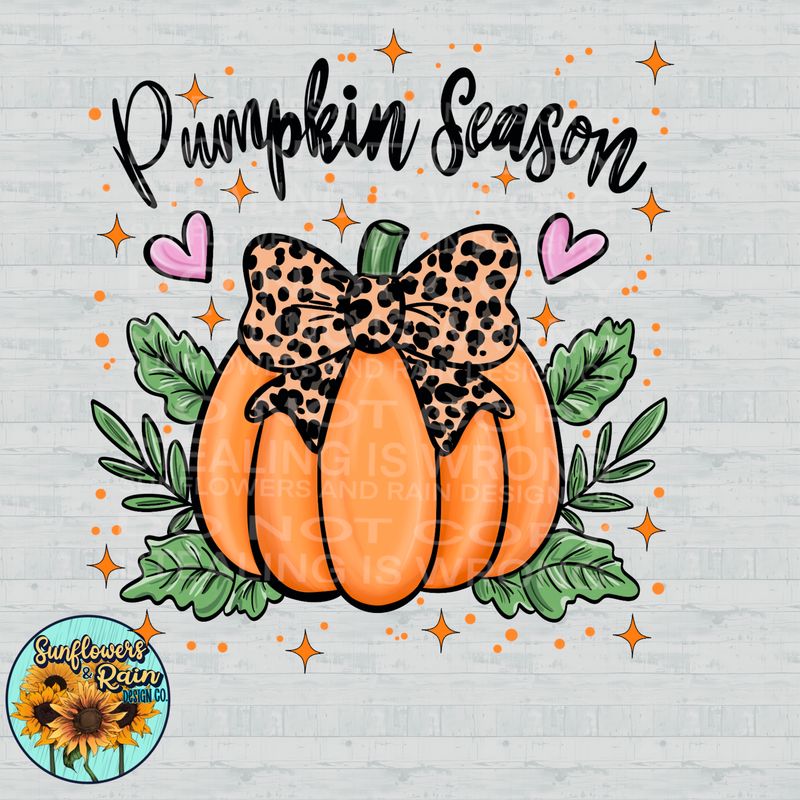 Pumpkin season png file for sublimation and dtf shirts. Digital download only.
