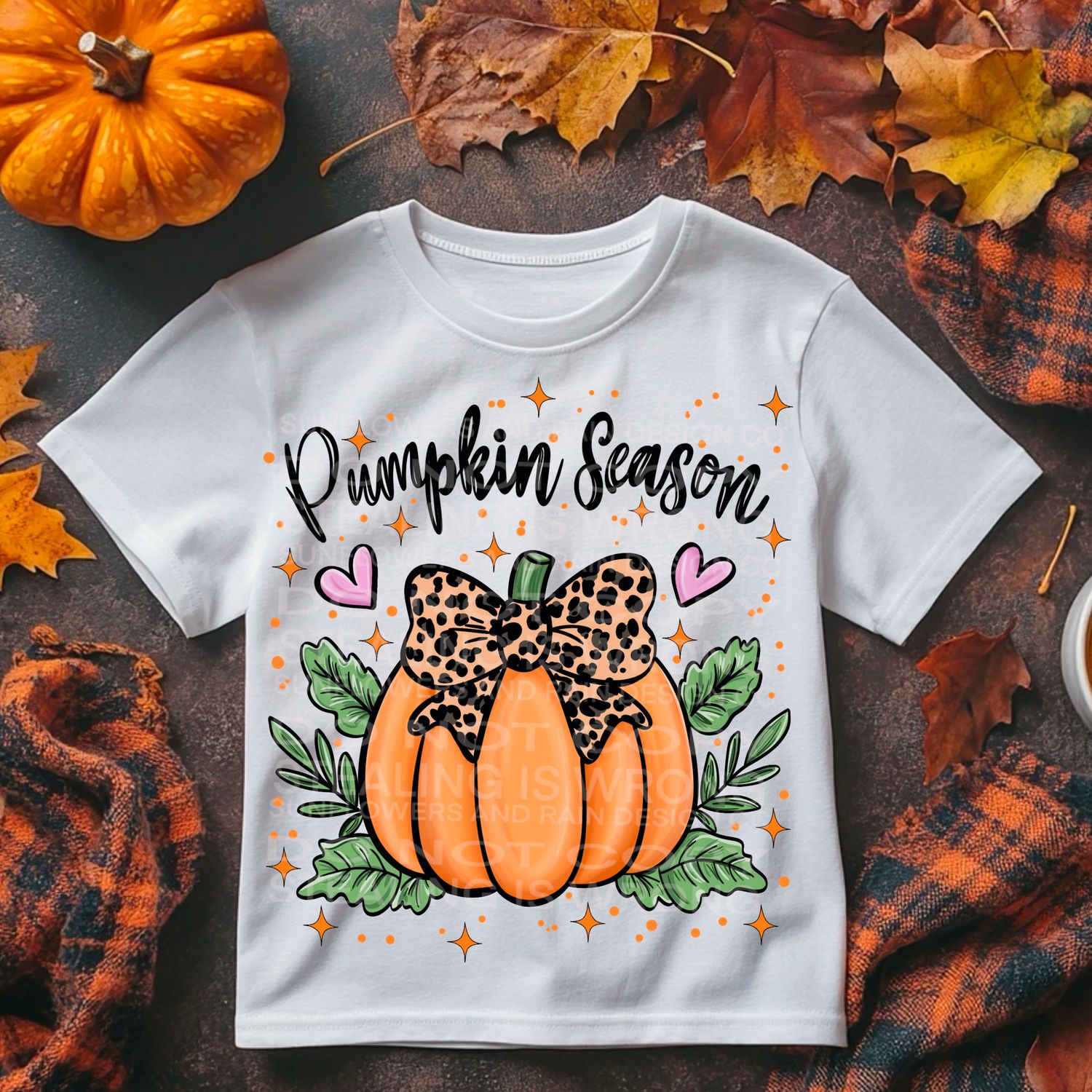 Pumpkin season png file for sublimation and dtf shirts. Digital download only.