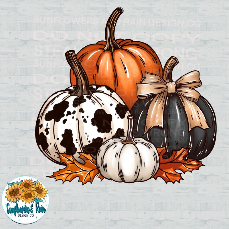 Pumpkins file for sublimation and dtf shirts. Digital download only.