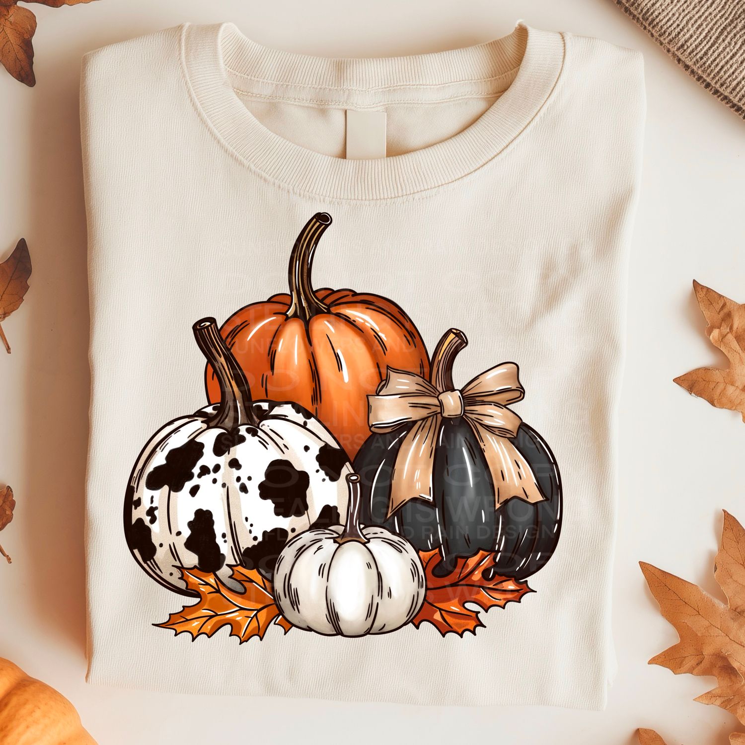 Pumpkins file for sublimation and dtf shirts. Digital download only.