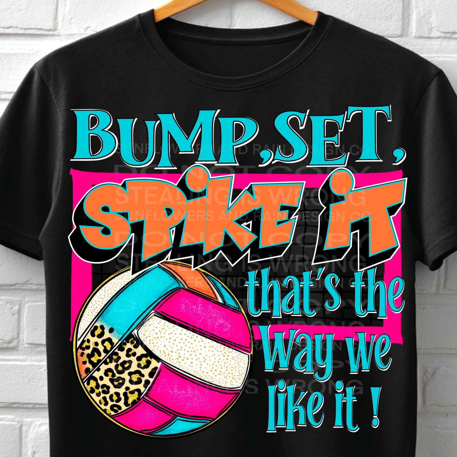 Volleyball file for sublimation and dtf shirts. Digital download only.
