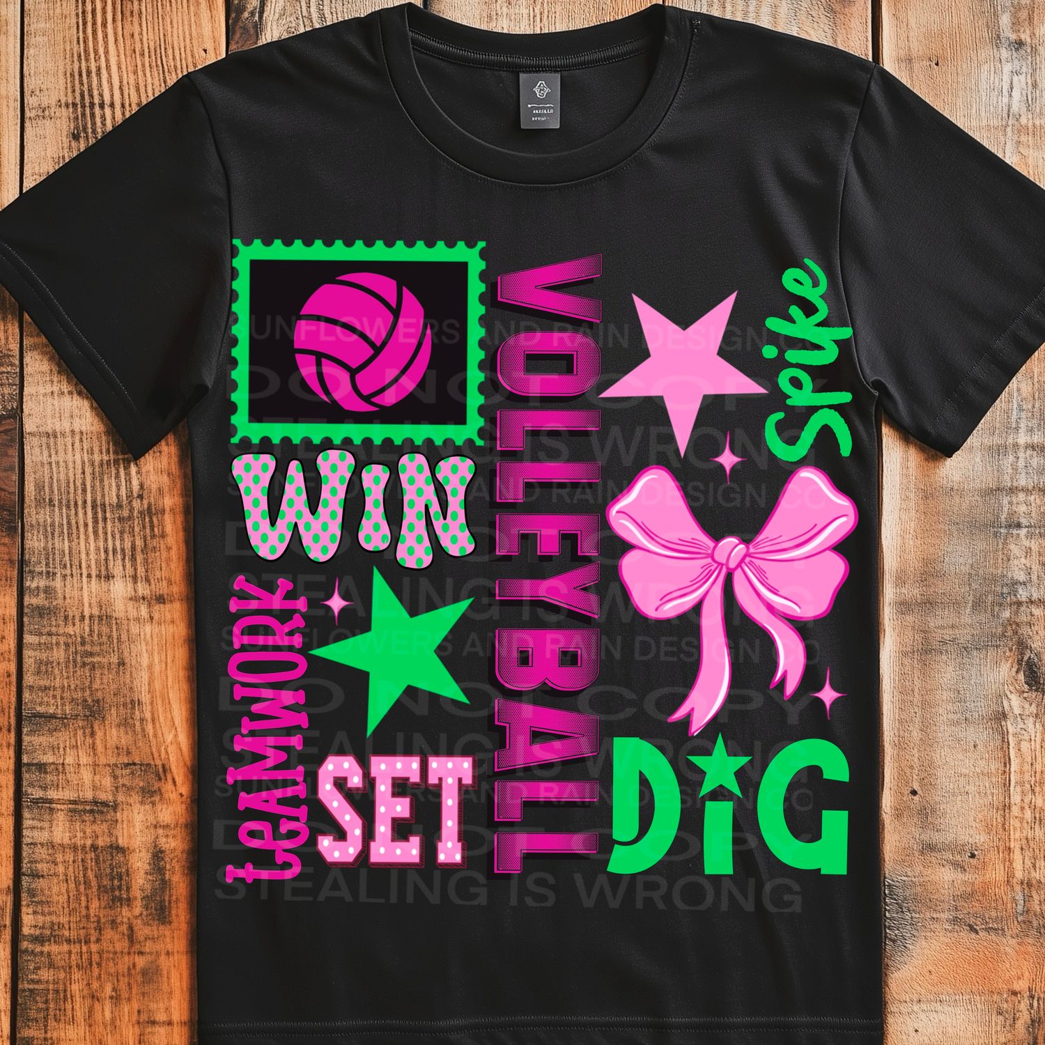 Volleyball file for sublimation and dtf shirts. Digital download only.